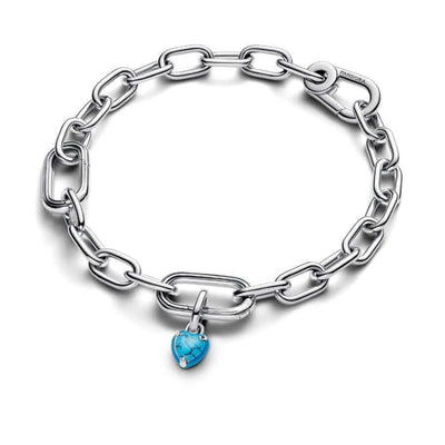 Pandora Mini Turkoosi Sydän Charm Hela 793827C01