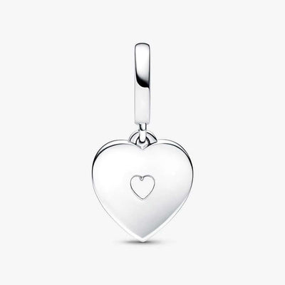 Pandora Helmiäisvalkoinen sydän charm hela 792649C01