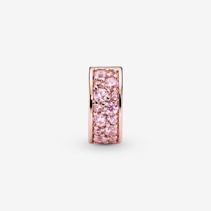 Pandora Pink Shining Elegance Rose lukkopala 781817PCZ