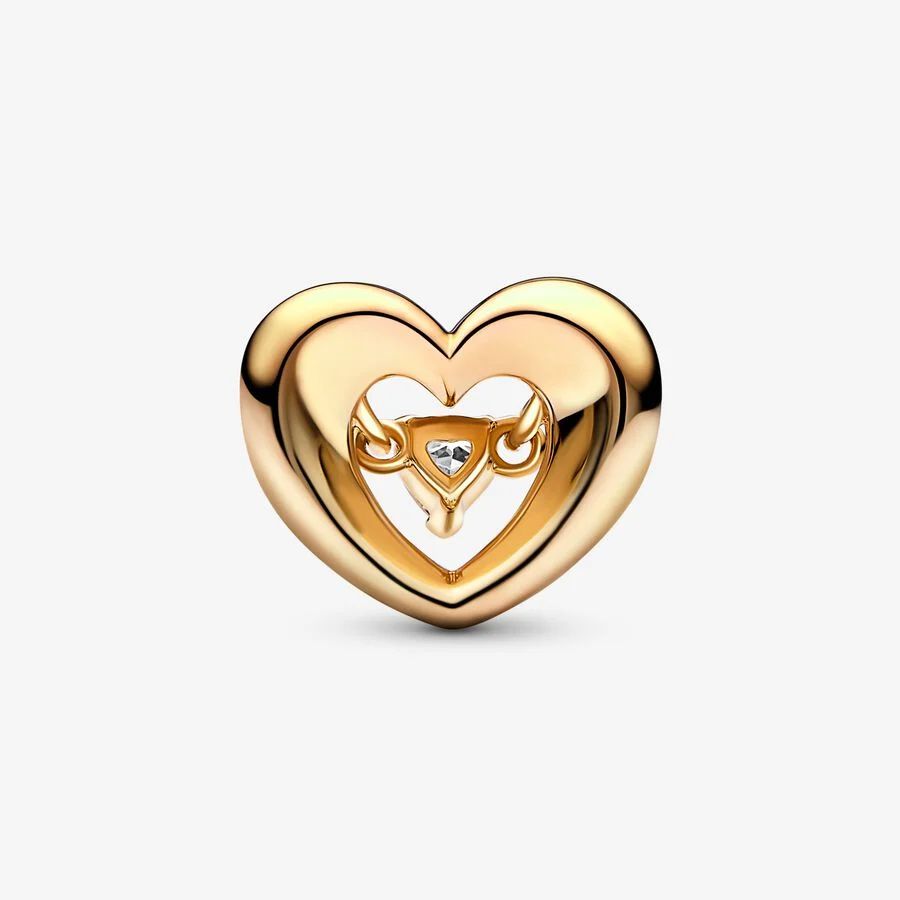 Pandora Radiant Heart & Floating Stone charm hela 762493C01