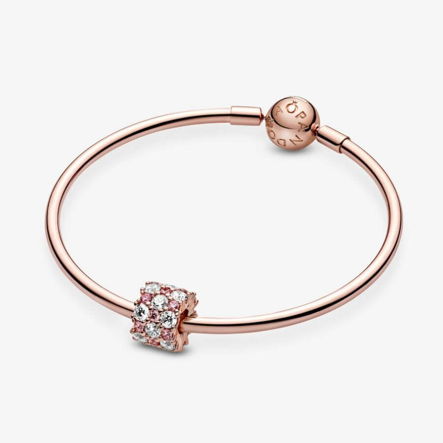 Pandora Pink & Clear Sparkle charm hela 788487C01