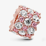 Pandora Pink & Clear Sparkle charm hela 788487C01