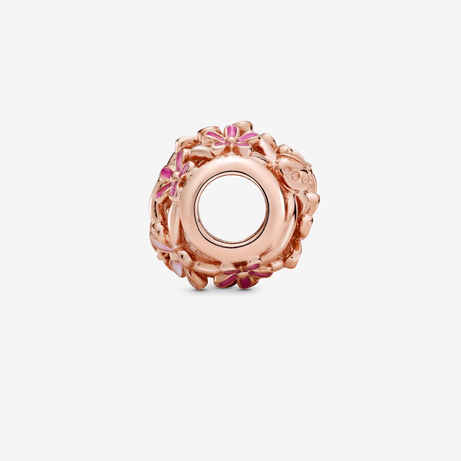 Pandora Pink Daisy Flower Charm Hela 788772c01