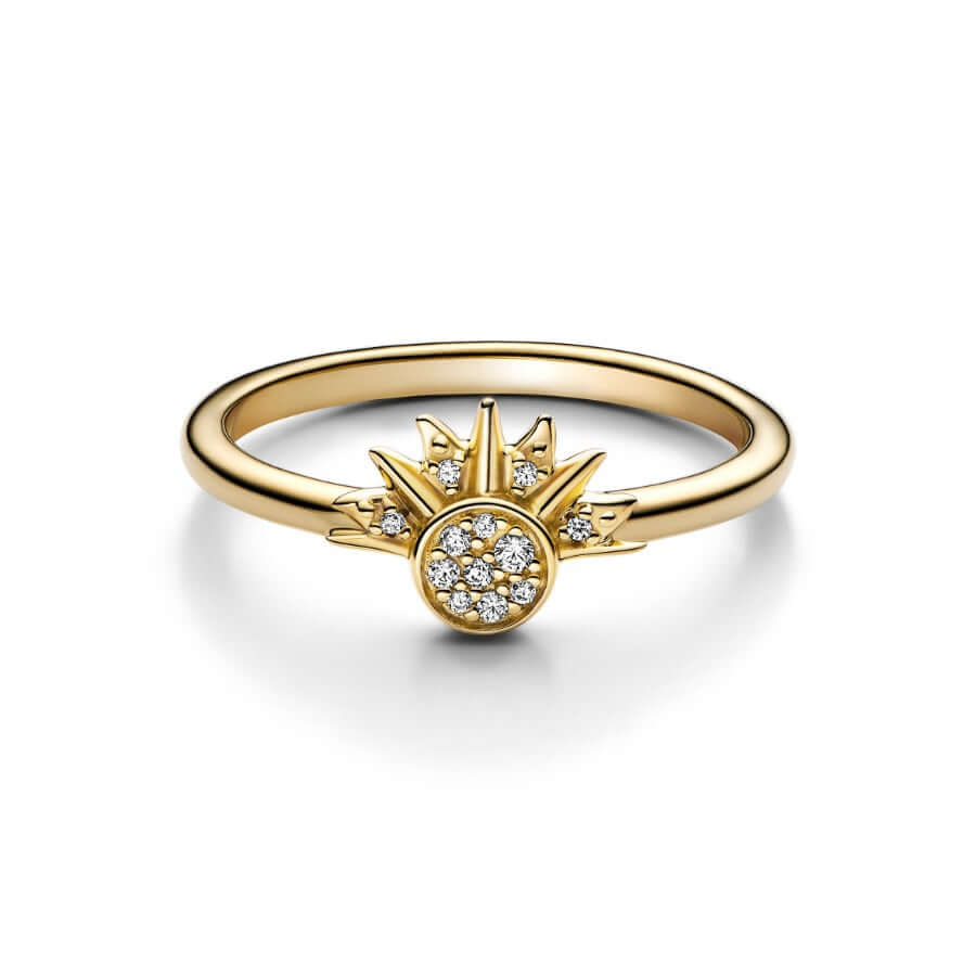 Pandora Moments Celestial Sparkling Sun sormus 162674C01
