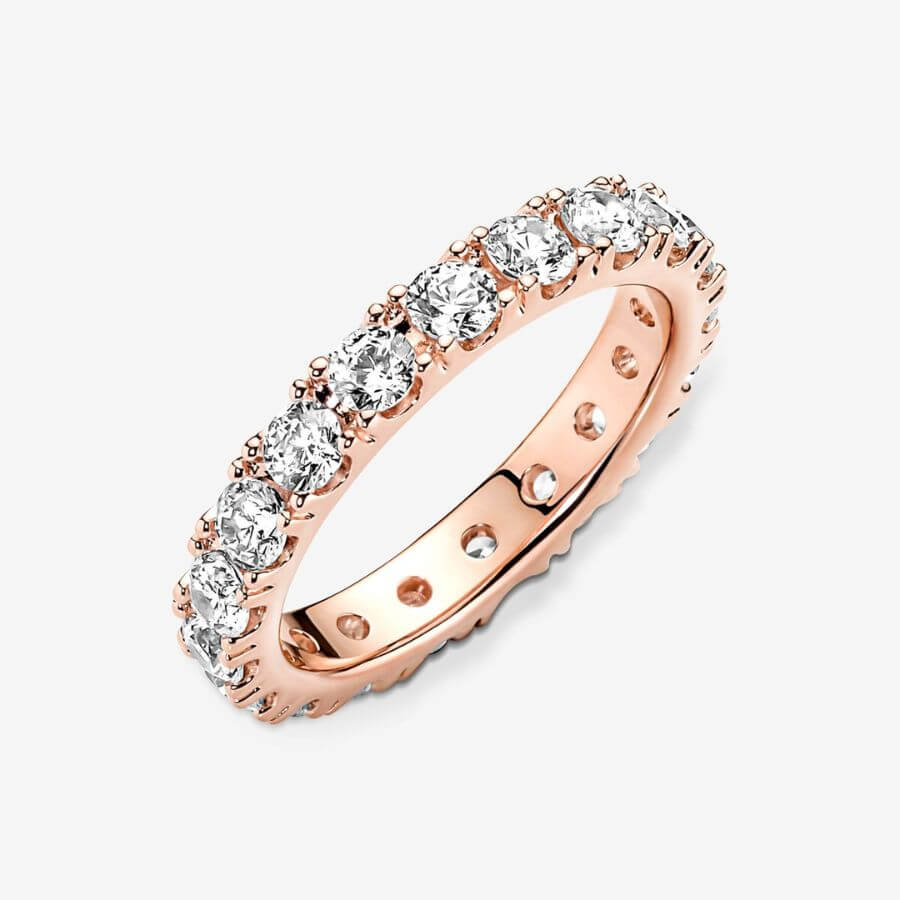 Pandora Sparkling Row Eternity Sormus 180050c01