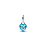 Pandora Mini Turkoosi Sydän Charm Hela 793827C01