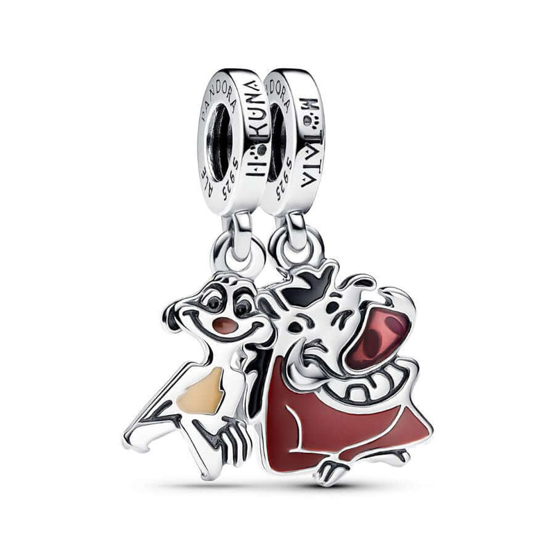 Pandora x Disney Dangle Timon ja Pumba Charm Hela 793357c01