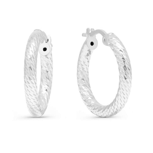 Rodinoidut Timanttileikatut Korvarenkaat SX-E0957