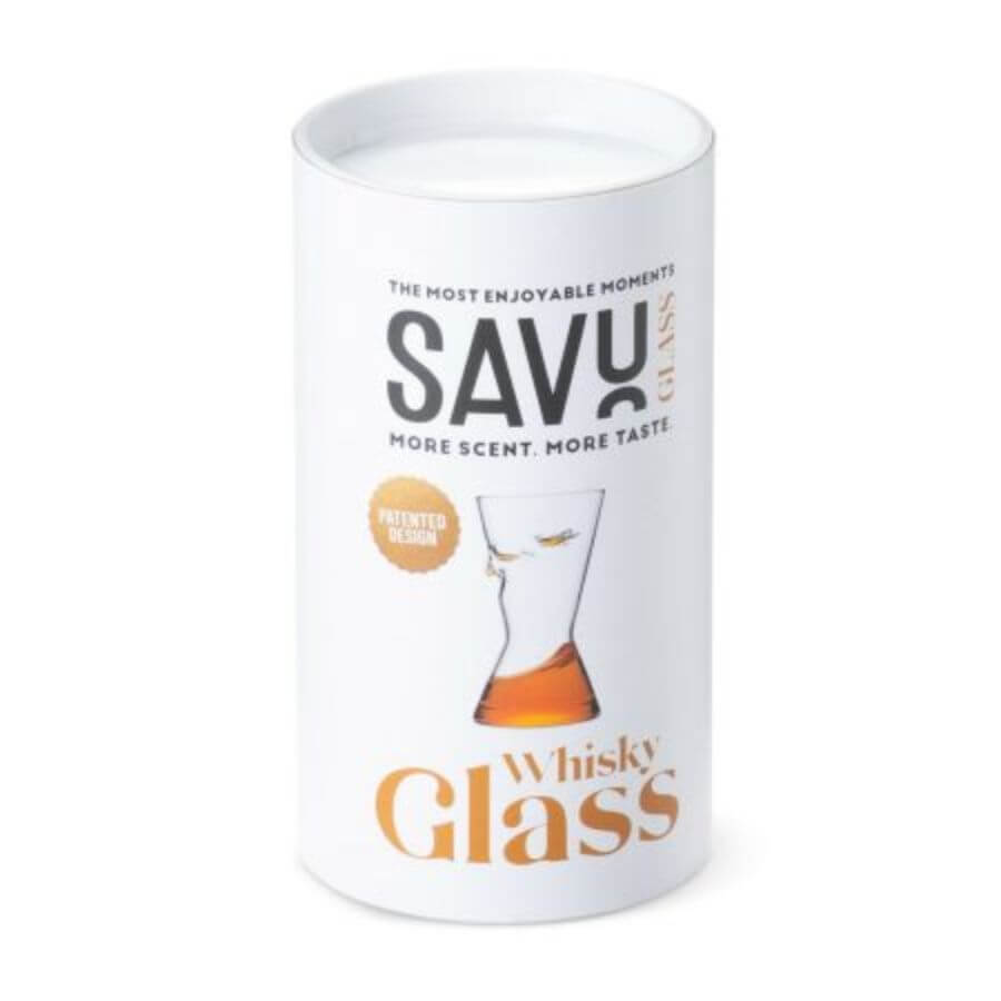 SAVU Solo whisky tasting-lasi