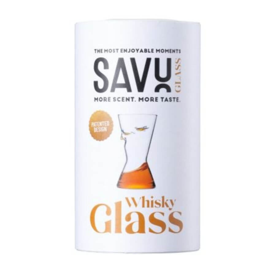 SAVU Solo whisky tasting-lasi