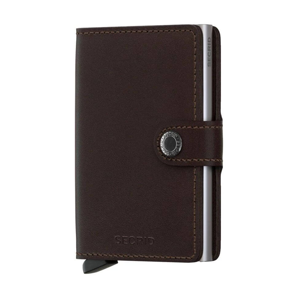 Secrid Miniwallet Original Dark Brown lompakko