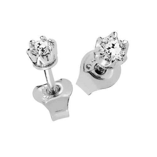 Sandberg Kuunsäde Timanttikorvakorut T-KR-P