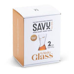 Savu Duo whisky tasting-lasit