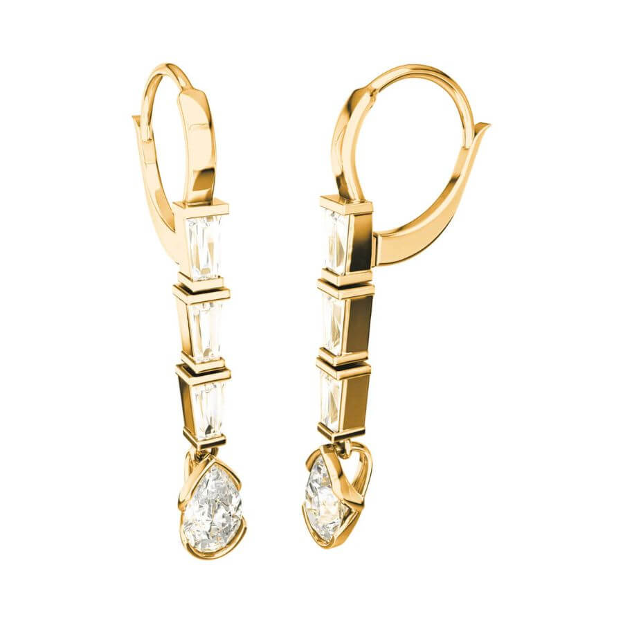 Schalins Timanttikorvakorut 2.80 ct ELOGE