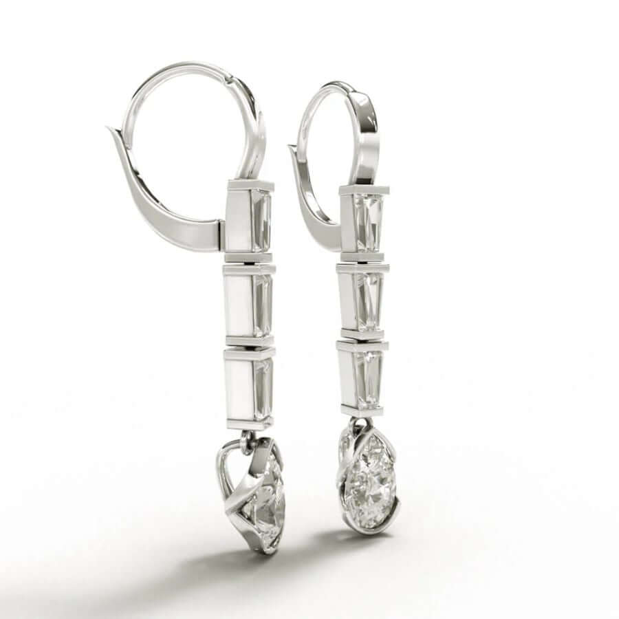 Schalins Timanttikorvakorut 2.80 ct ELOGE