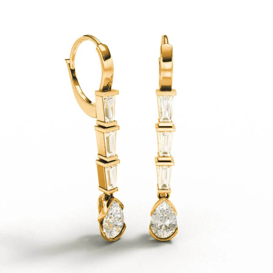 Schalins Timanttikorvakorut 2.80 ct ELOGE