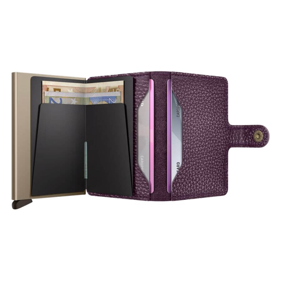 Secrid Miniwallet Pebble Grape Lompakko