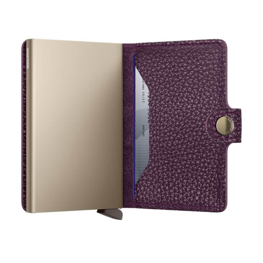 Secrid Miniwallet Pebble Grape Lompakko