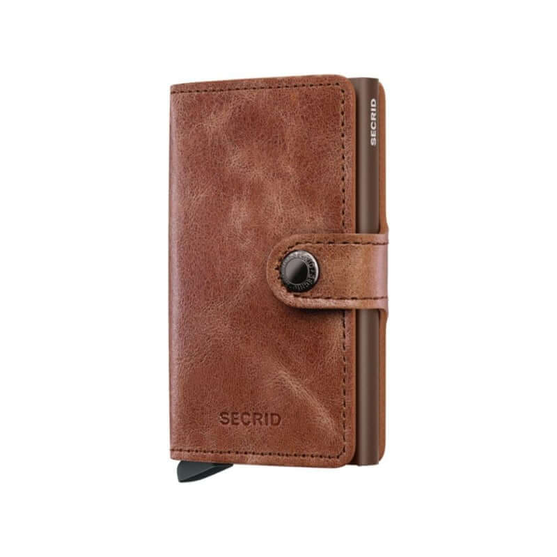Secrid Miniwallet Cognac brown lompakko