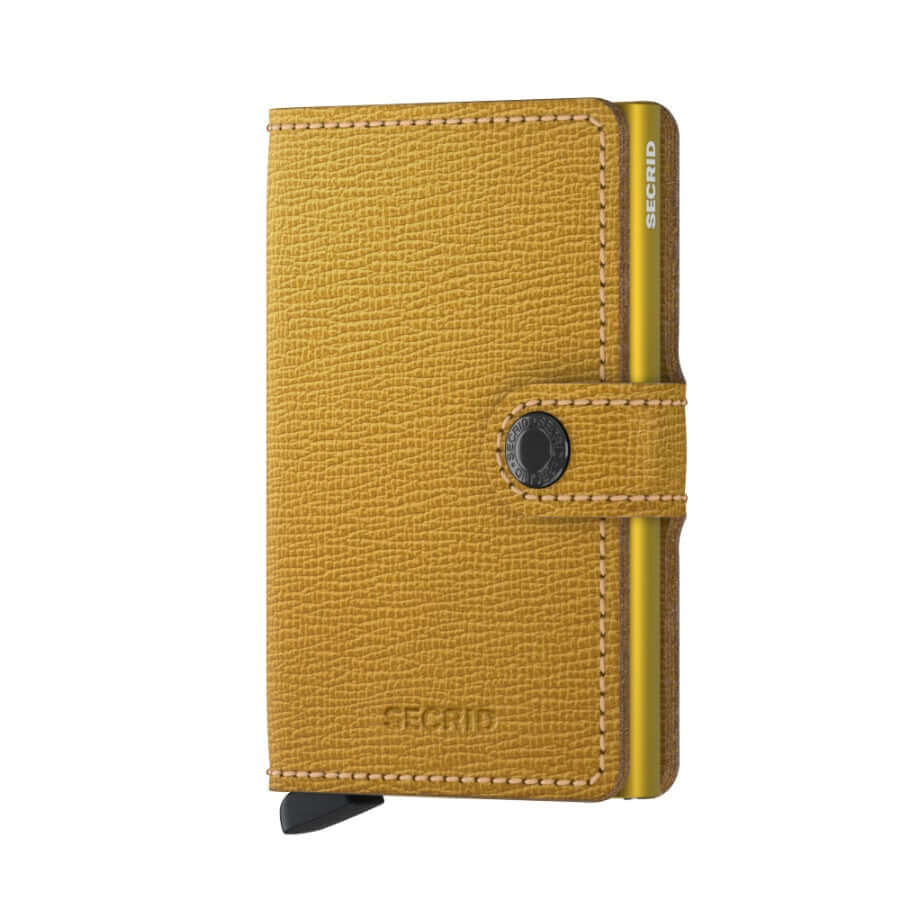Secrid Miniwallet Crisple Ochre lompakko