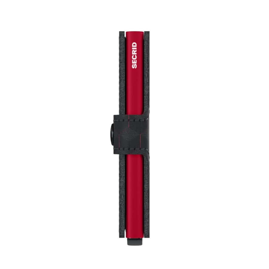 Secrid Miniwallet Optical black-red