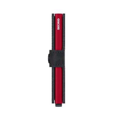 Secrid Miniwallet Optical black-red