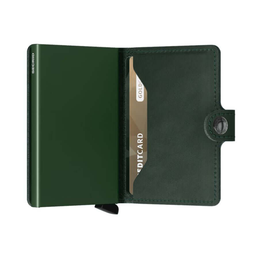 Secrid Miniwallet Original Green lompakko