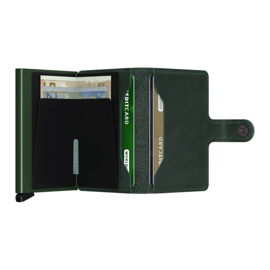 Secrid Miniwallet Original Green lompakko