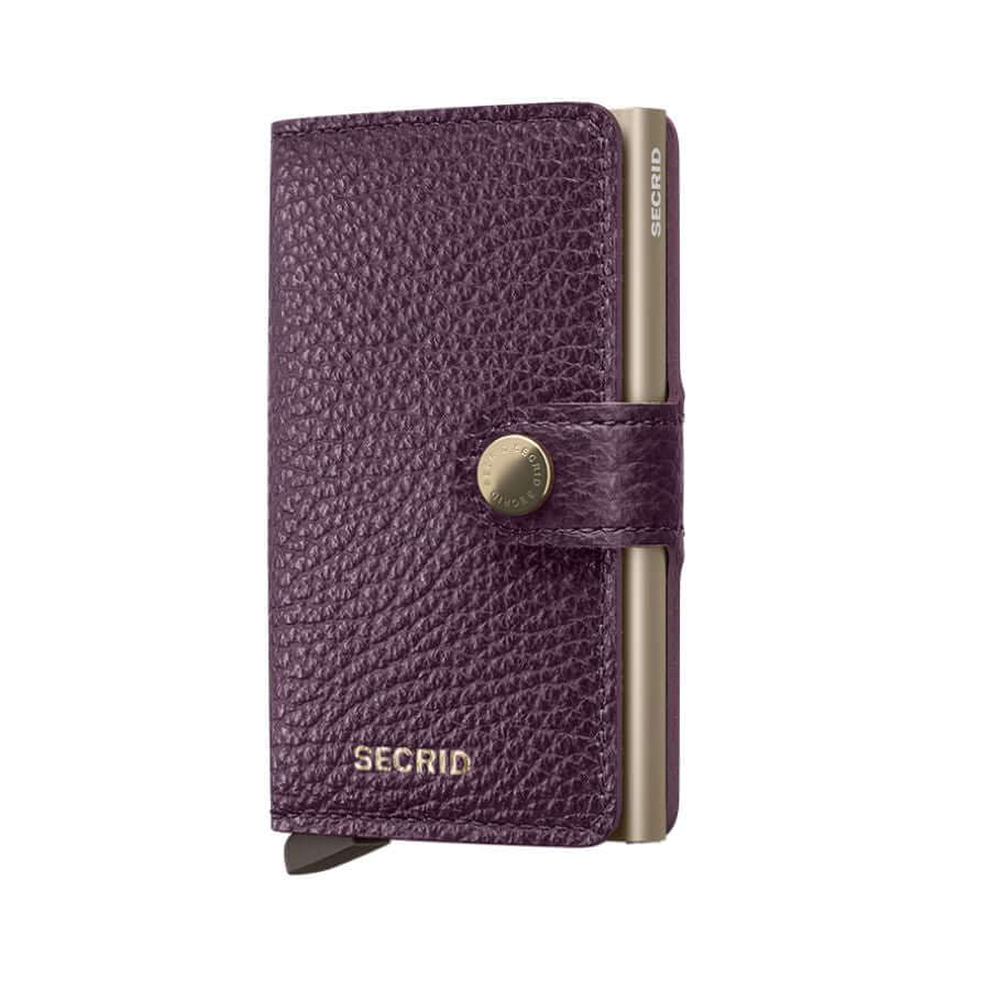 Secrid Miniwallet Pebble Grape Lompakko
