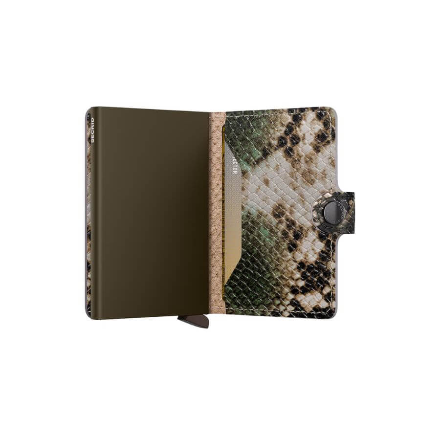Secrid Miniwallet Serpent Green Lompakko