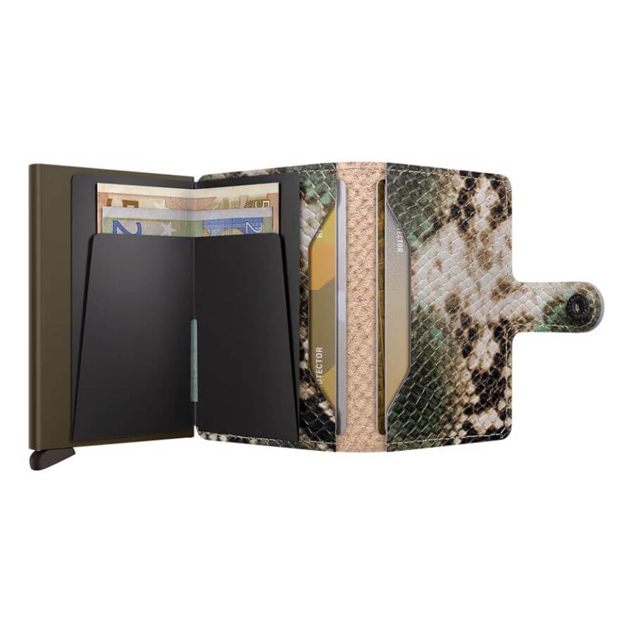 Secrid Miniwallet Serpent Green Lompakko