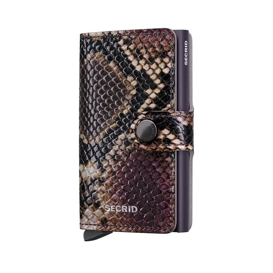 Secrid Miniwallet Serpent Purple Lompakko