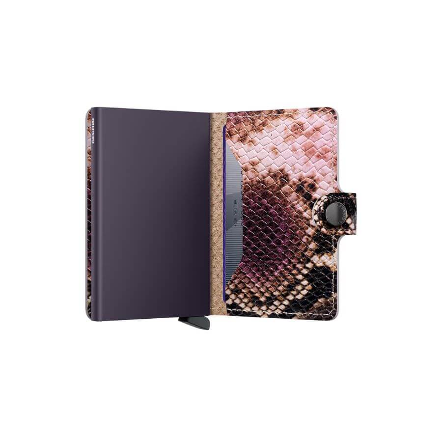 Secrid Miniwallet Serpent Purple Lompakko