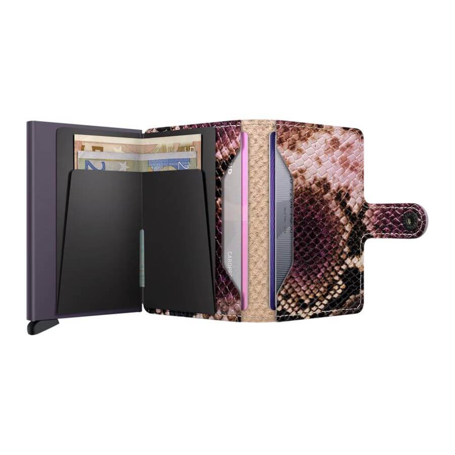 Secrid Miniwallet Serpent Purple Lompakko
