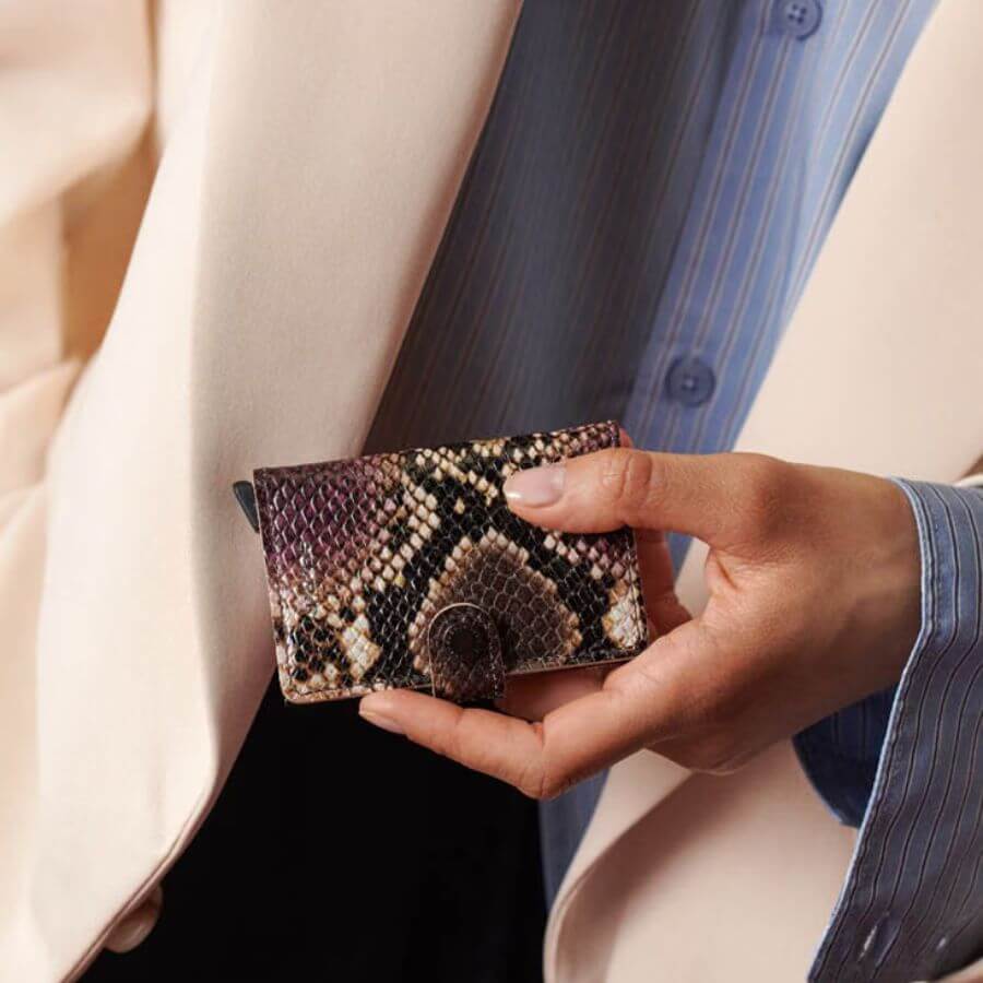 Secrid Miniwallet Serpent Purple Lompakko