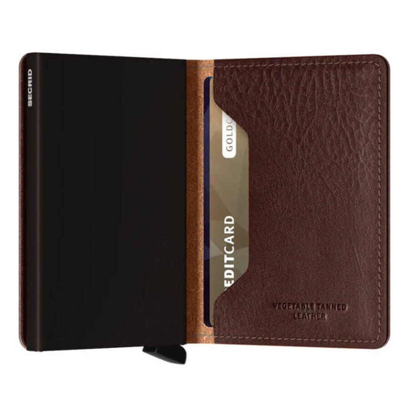 Secrid Miniwallet Veg Espresso Brown lompakko