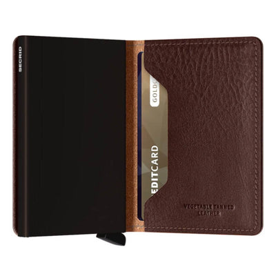 Secrid Miniwallet Veg Espresso Brown lompakko