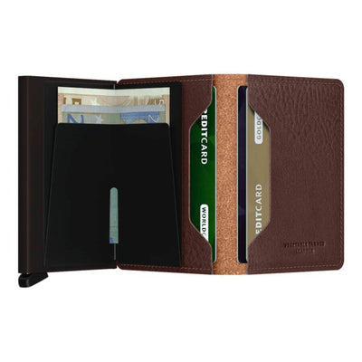 Secrid Miniwallet Veg Espresso Brown lompakko