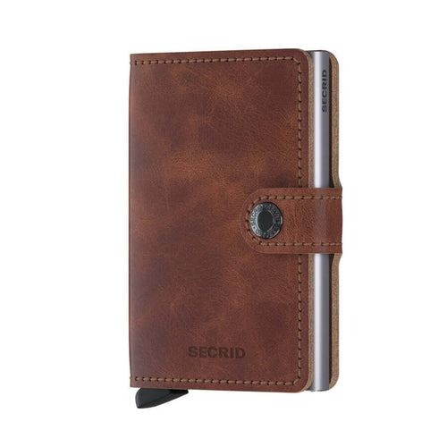 Secrid Miniwallet Vintage Brown lompakko