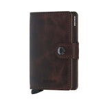 Secrid Miniwallet Vintage Chocolate lompakko