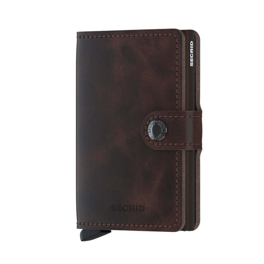 Secrid Miniwallet Vintage Chocolate lompakko