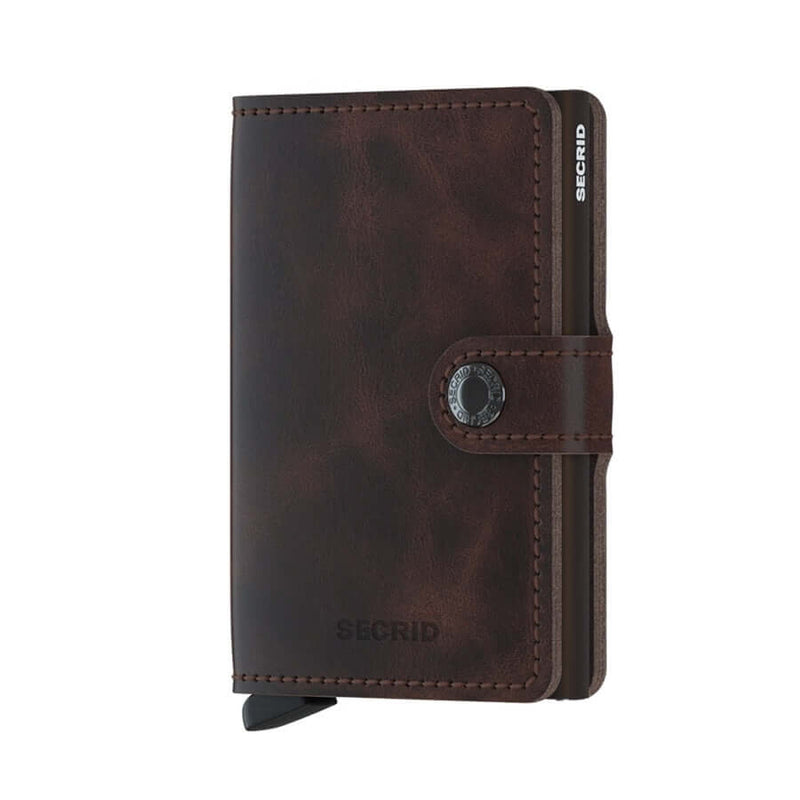 Secrid Miniwallet Vintage Chocolate lompakko