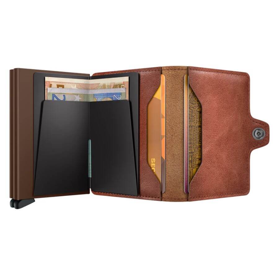 Secrid Twinwallet Vintage Cognac Brown lompakko