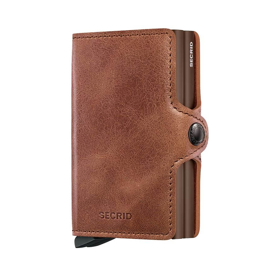 Secrid Twinwallet Vintage Cognac Brown lompakko