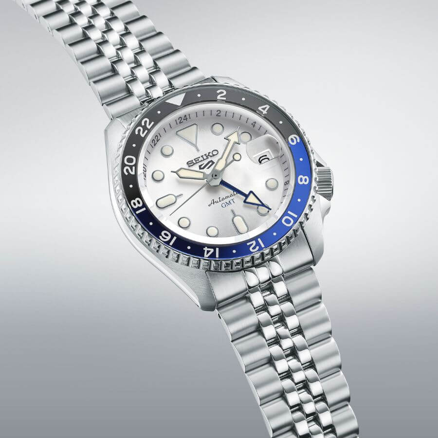 Seiko 5 Sports GMT SSK033K1 rannekello