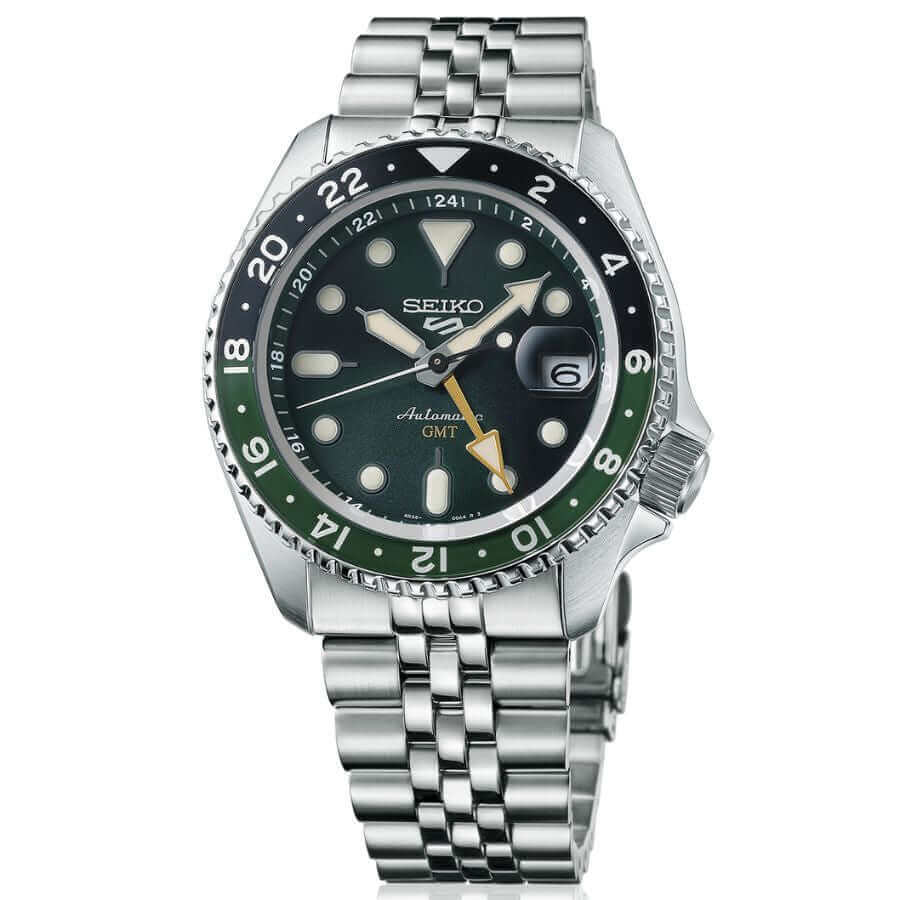 Seiko 5 Sports GMT SSK035K1 rannekello