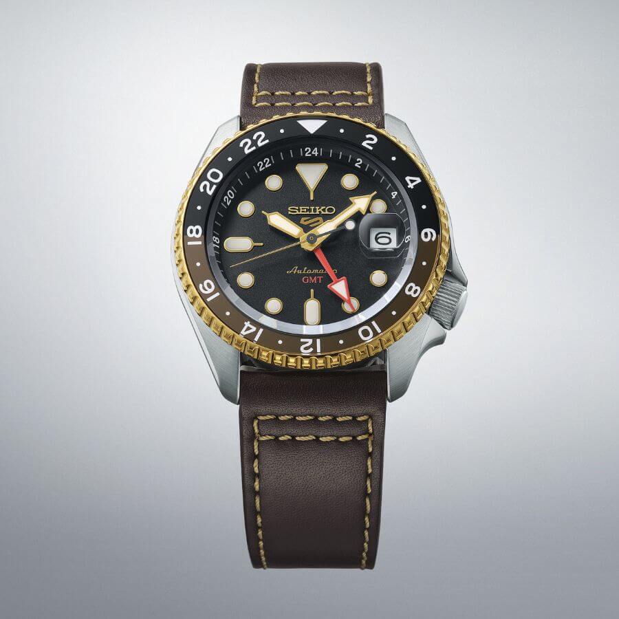 Seiko 5 Sports GMT SSK036K1 rannekello