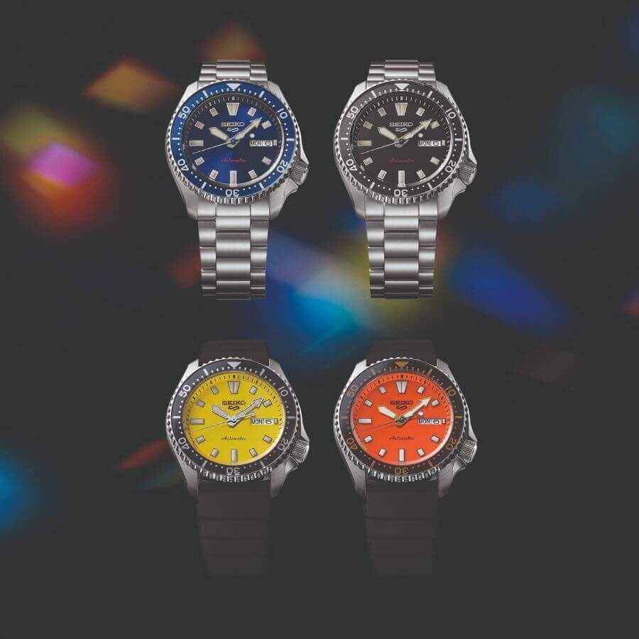 Seiko 5 Sports SKX New Design Rannekello SRPL83K1