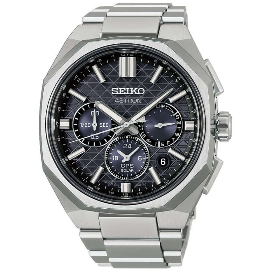 Seiko Astron GPS Solar Dual-Time Chronograph HAB002J1