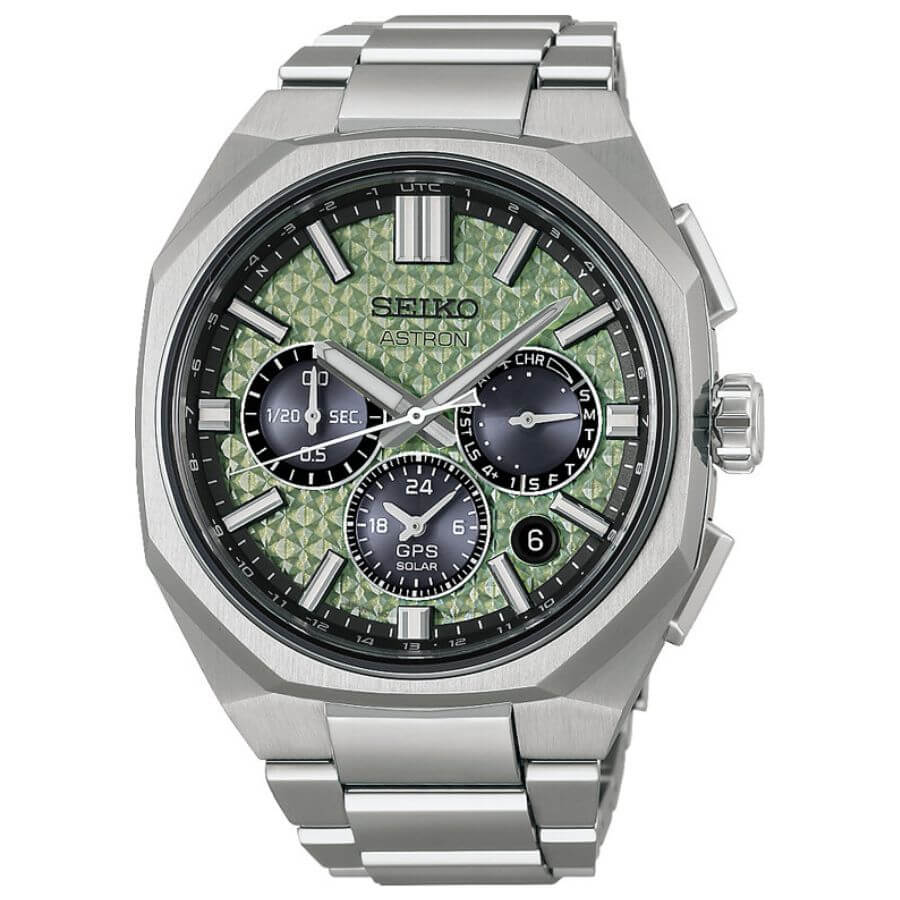 Seiko Astron GPS Solar Dual-Time Chronograph HAB005J1